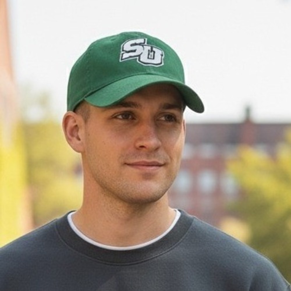 Stetson University Hatters NCAA Hat Green Fit-X‎ One Size Fitted Cap SU Logo